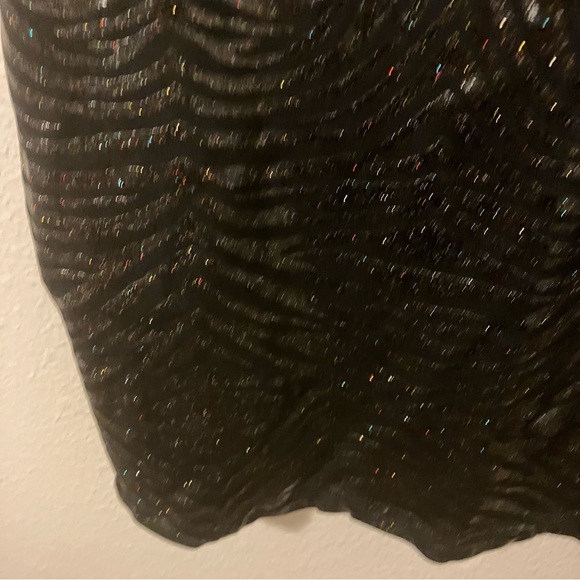 90’s Vintage Torrid Black Animal Print Glitter Tank- 2X - Picture 8 of 8